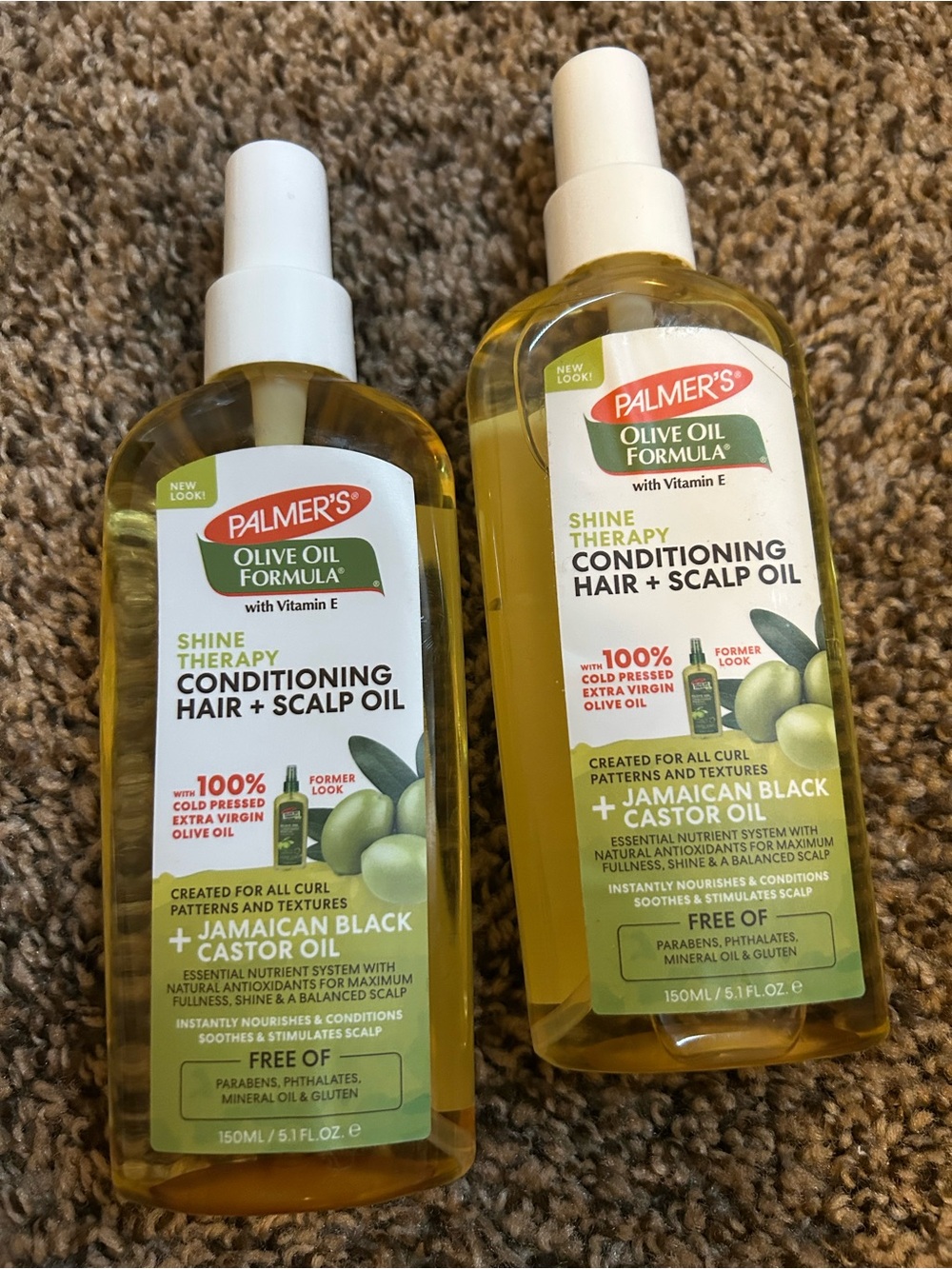 Olive Oil Formula Shine Therapy Conditioning Hair + Scalp Oil - Yellow